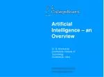 Artificial Intelligence – an Overview - slide 1