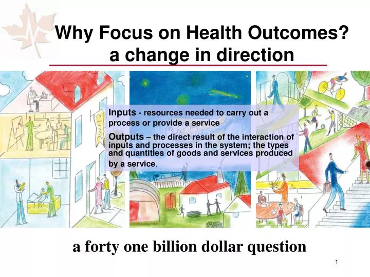 why focus on health outcomes a change in direction