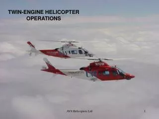 TWIN-ENGINE HELICOPTER OPERATIONS