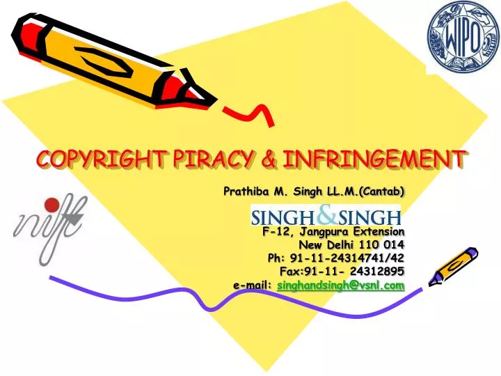 copyright piracy infringement