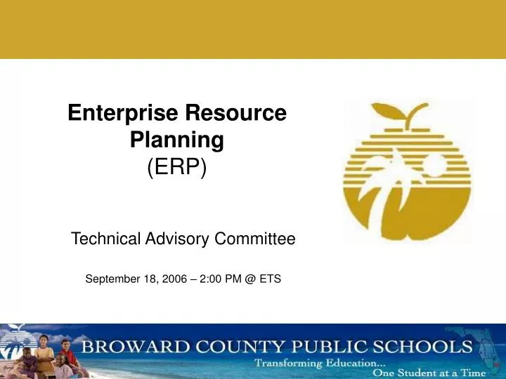 enterprise resource planning erp