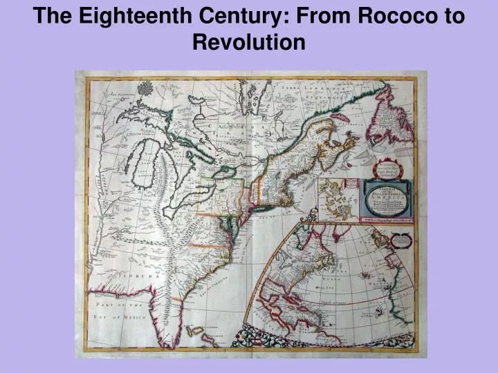 the eighteenth century from rococo to revolution