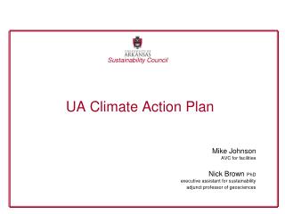 UA Climate Action Plan