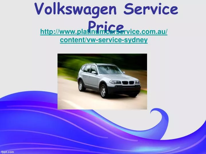 volkswagen service price