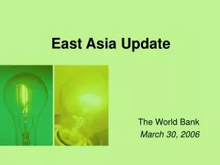 East Asia Update