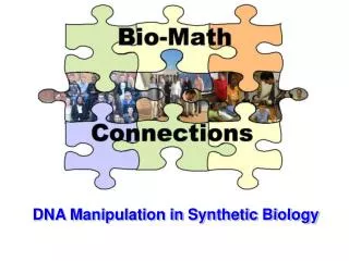 DNA Manipulation in Synthetic Biology
