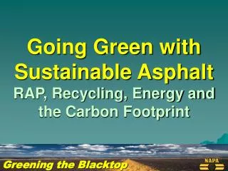 Greening the Blacktop