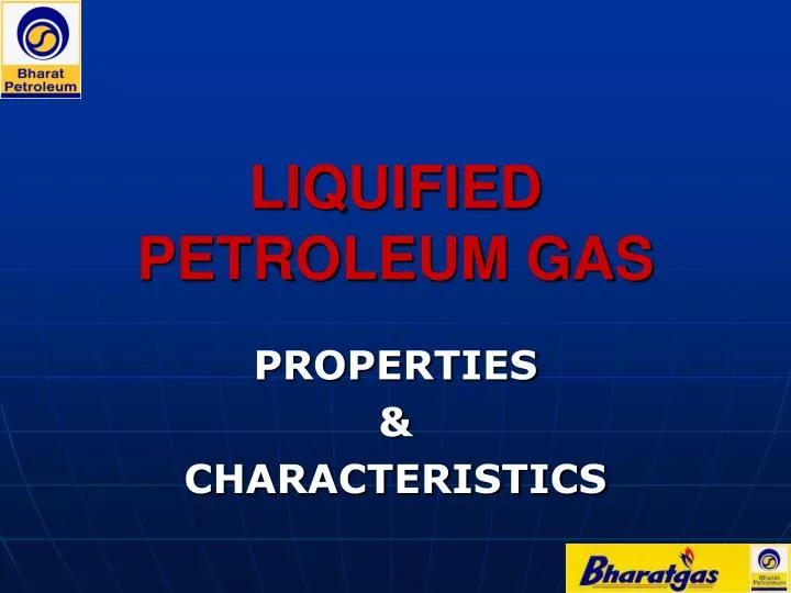 liquified petroleum gas