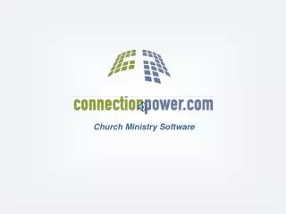 Church Ministry Software