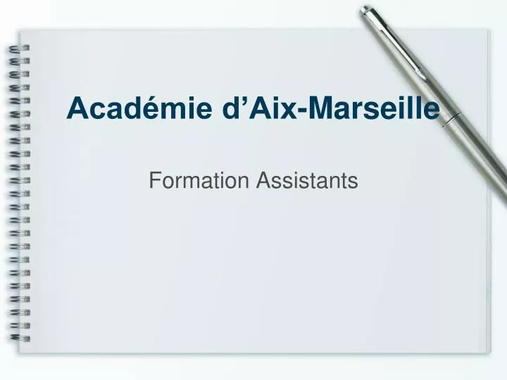 acad mie d aix marseille