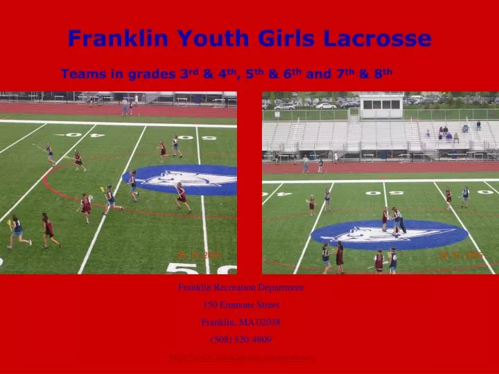 franklin youth girls lacrosse