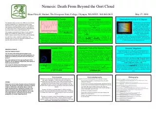 Nemesis: Death From Beyond the Oort Cloud