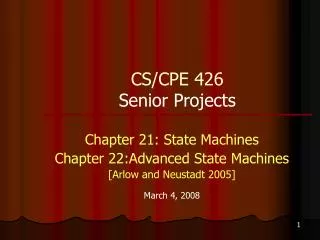 CS/CPE 426 Senior Projects