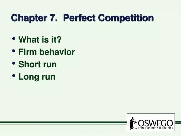 chapter 7 perfect competition