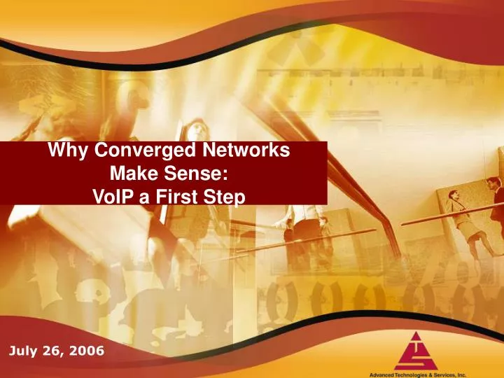 why converged networks make sense voip a first step