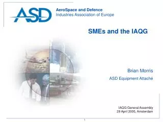 SMEs and the IAQG