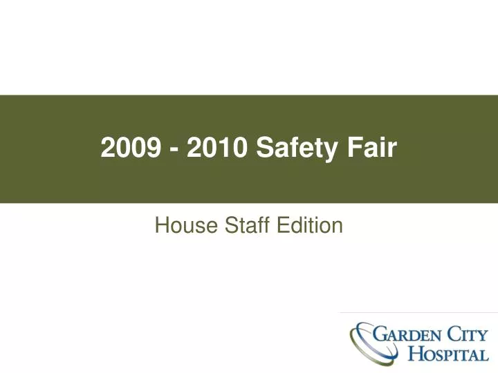 2009 2010 safety fair