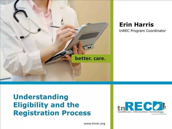 understanding eligibility and the registration process