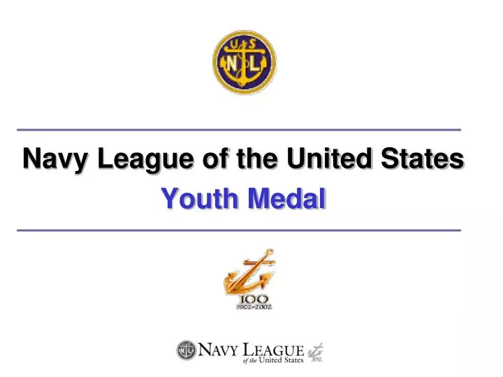 navy league of the united states youth medal