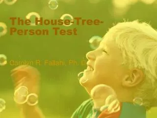 The House-Tree-Person Test
