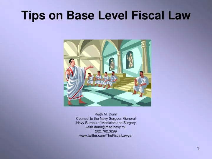 tips on base level fiscal law