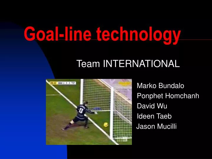 goal line technology