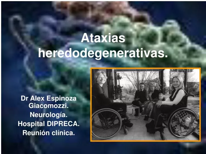 ataxias heredodegenerativas