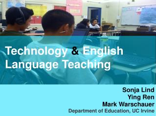 Technology &amp; English Language Teaching
