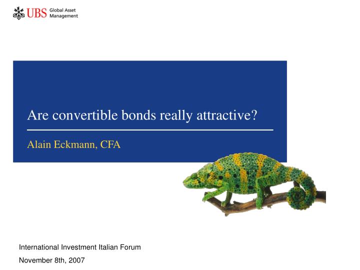 are convertible bonds really attractive