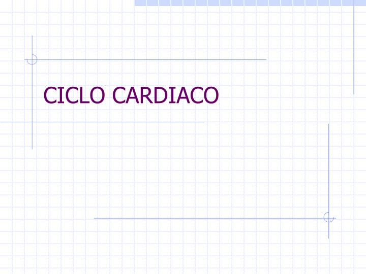 ciclo cardiaco