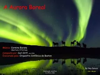 A Aurora Boreal
