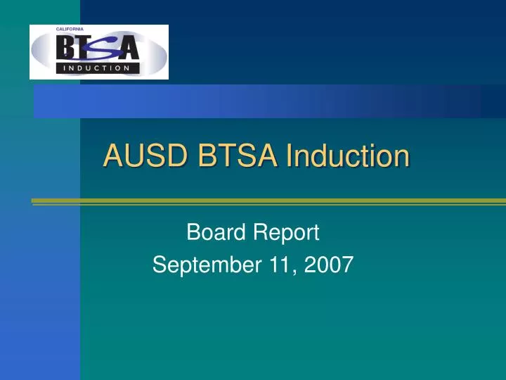 ausd btsa induction