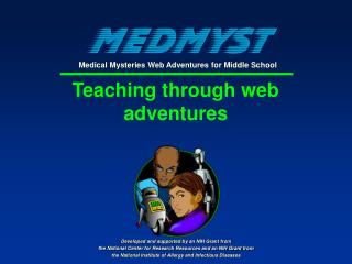 Teaching through web adventures