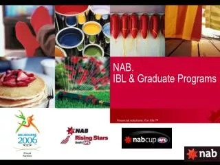 NAB. IBL &amp; Graduate Programs