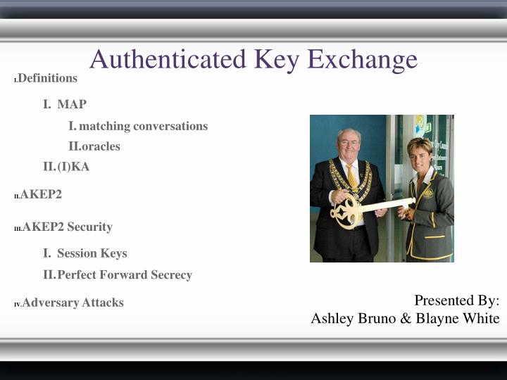 authenticated key exchange