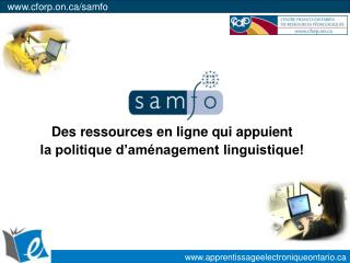 Des ressources en ligne qui appuient la politique d’aménagement linguistique!