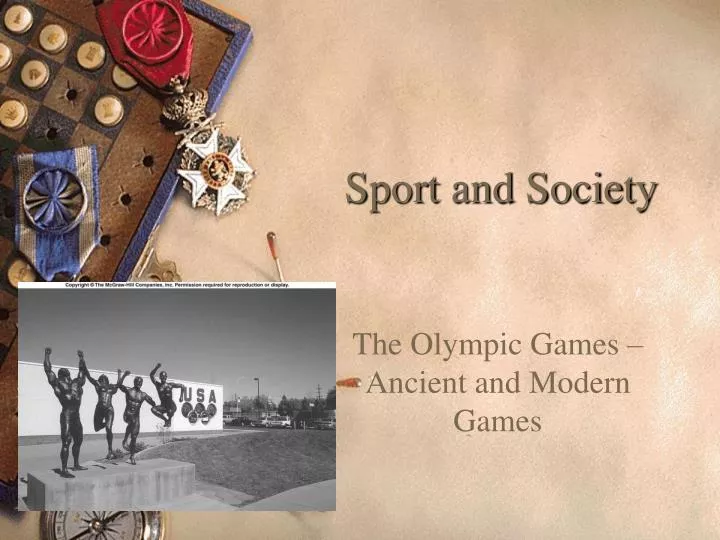 sport and society