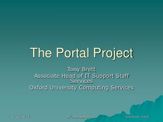 The Portal Project