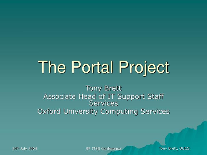 the portal project