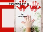 Parenting Styles - slide 1