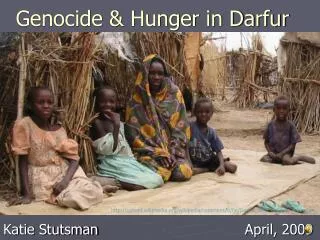 Genocide and Hunger in Darfur