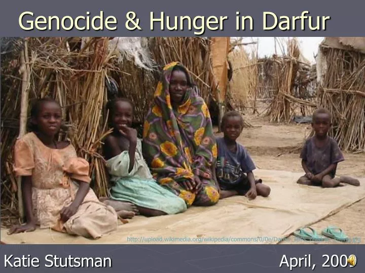 genocide hunger in darfur