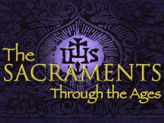 The word &quot;sacrament&quot; ( sacramentum ), signifies something sacred