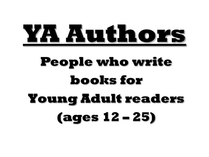 ya authors