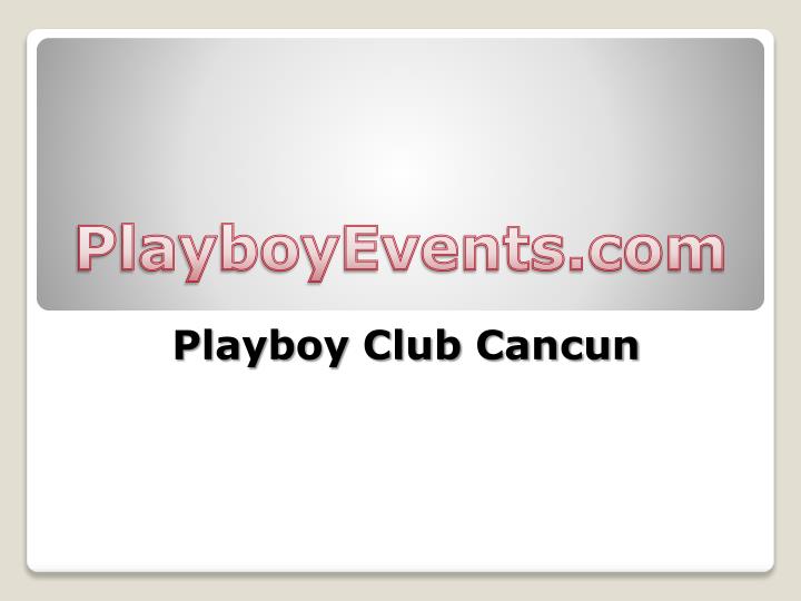 playboy club cancun
