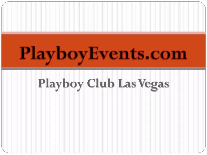 playboy club las vegas