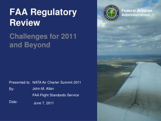 FAA Regulatory Review