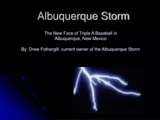 Albuquerque Storm