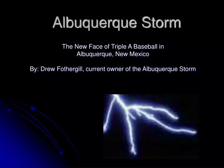 albuquerque storm