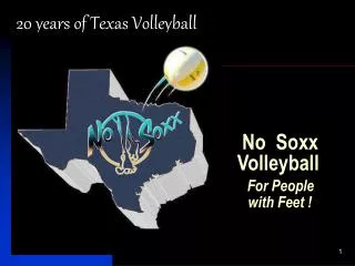 No Soxx Volleyball For People with Feet !